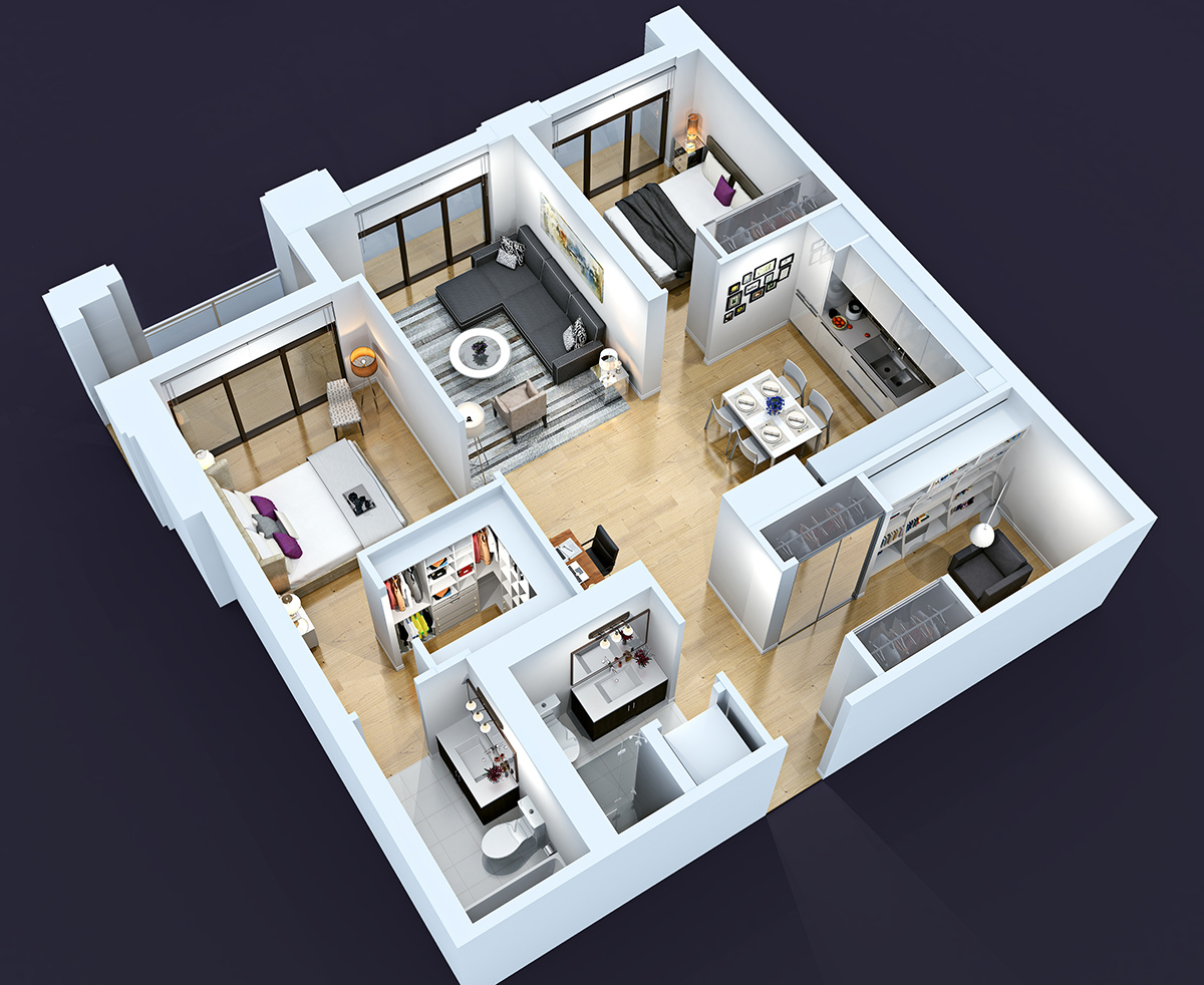 3D Floor Plan